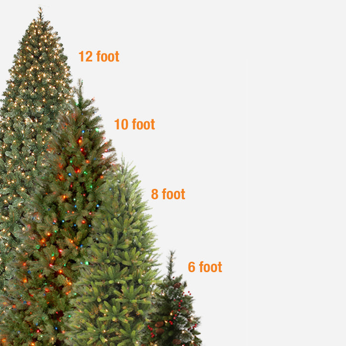 How to choose the right size decorated Christmas tree